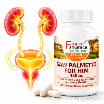 Shecome Prostate Support Saw Palmetto Prostata-Kapseln